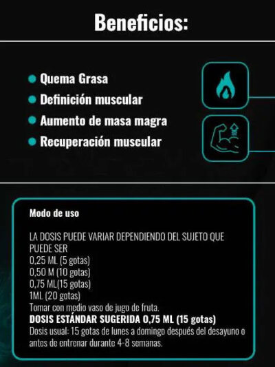 OSTABOUL D (Ostarine) MK-2866 / 15mg / 30 ML - SARMS