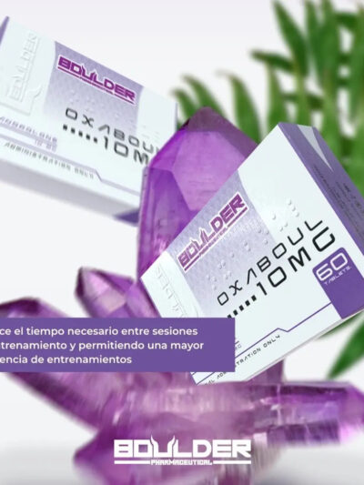 OXABOUL | (Anavar) Oxandrolone 10 mg | 60 tabletas BoulderRoids Orales - esteroides