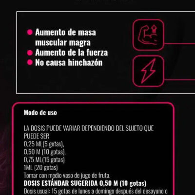POWER STACK (Combinado) Ostarine + Ligandrol + Andarine / 30 ML | BOULDER SARMS - SARMS