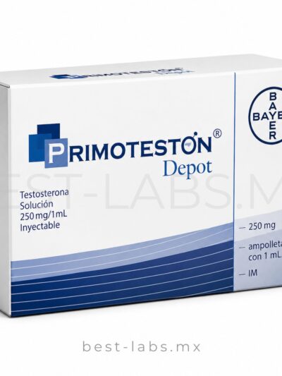 PRIMOTESTON DEPOT 250 - Testosterona 250 mg /  1 ampolleta de 1 ml / BAYER #B8F0