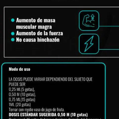 ROCKY STACK D (Combinado) Cardarine + Ostarine + Strenobolic / 30 ML - SARMS
