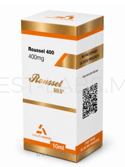 Testosterona Roussel 400 mg/ml (Mezcla de 4 ésteres de testosterona) 10 ml | Roussel Uclar