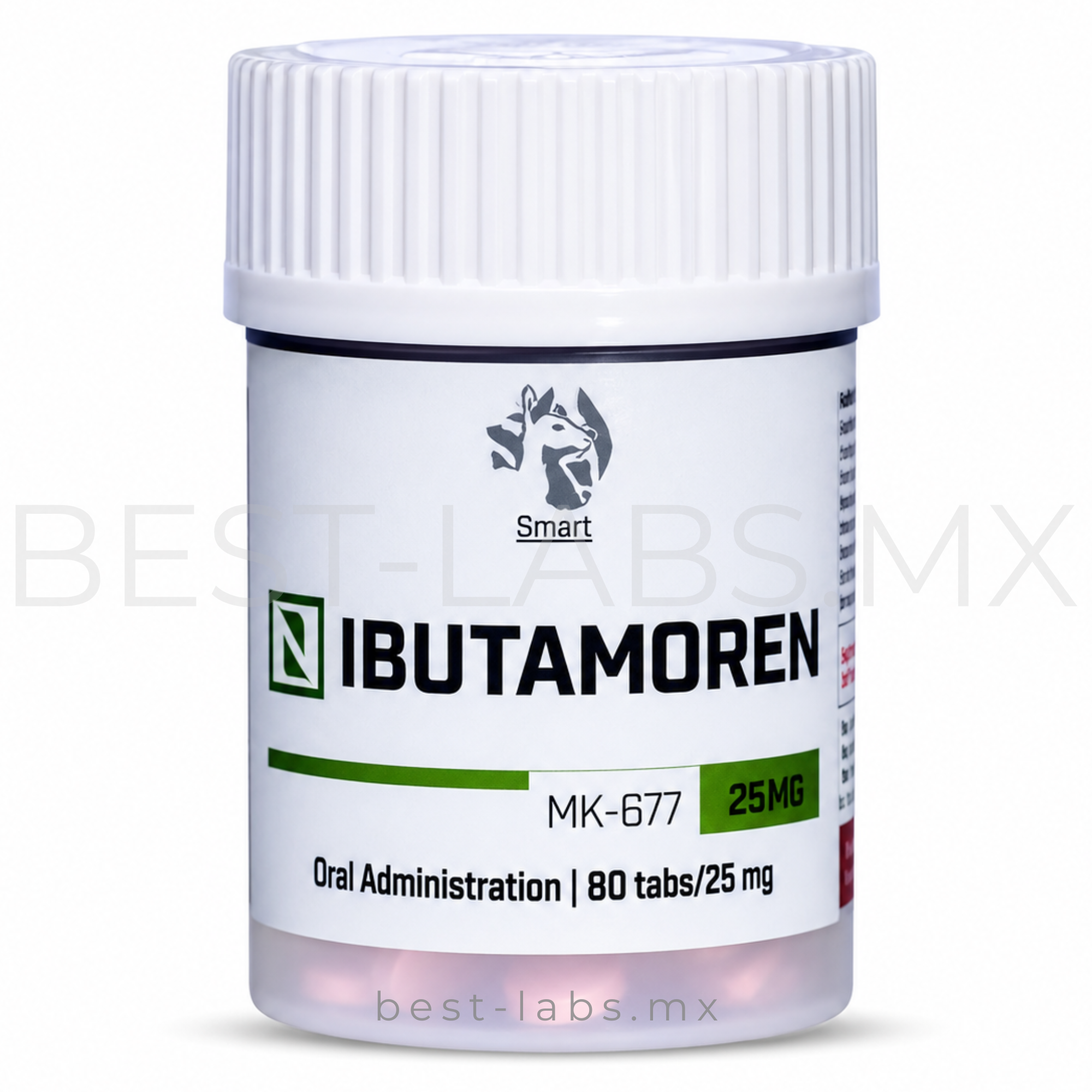 Ibutamorin 25 mg (MK-677) 80 tabletas | SARMS Smart