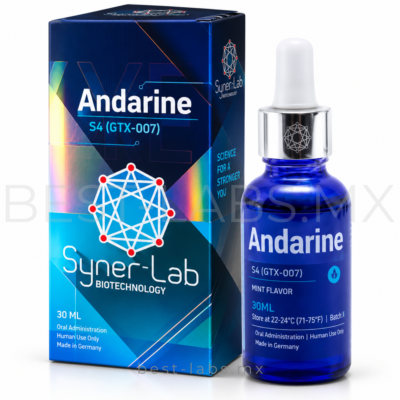Andarine S-4 50 mg/ml de Synerlab, frasco de 30 ml