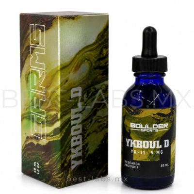 caja y frasco de sarms boulder