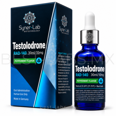 Testolodrone RAD-140 10 mg/ml de Synerlab, frasco de 30 ml