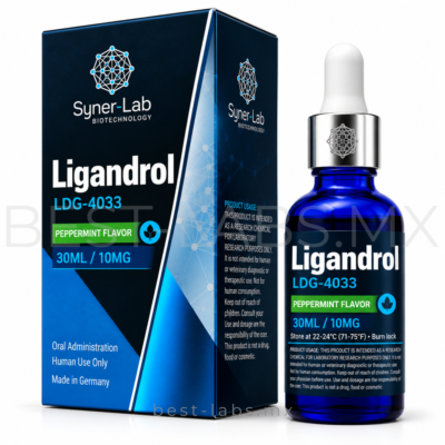 Ligandrol LGD-4033 10 mg/ml de Synerlab, frasco de 30 ml