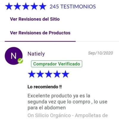 Silicio Orgánico - Ampolletas de 5 ML - ROSTRO Y PIEL FLACIDA - MESOTERAPIA Mesofrance - mesoterapia