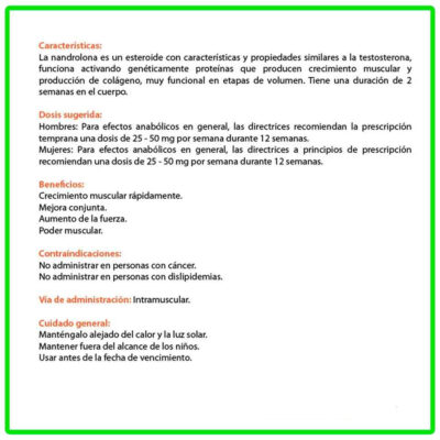 NANDRO PHENYL 100mg Fenilpropionato de Nandrolona / 10 ml / SMART Pharmaceutical - esteroides anabolicos