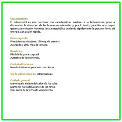 STANOZOLOL BASE (Winstrol) 150 mg/ml - 10 ml - SMART Pharmaceutical - esteroides anabolicos