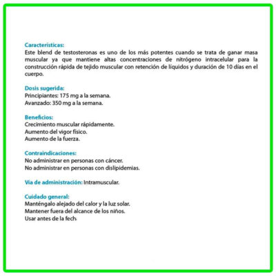 TESTO C 400mg Cipionato de Testosterona