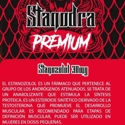 Stanodra - Stanozolol 30mg / 100 Tabletas / Dragon Pharma Premium - esteroides