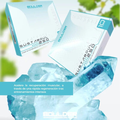 SUSTABOUL 350 - (Sostenon) KIT / Propionato 50mg + Isocaproato 75mg + Penilpropionato 75mg + Decanoato 150mg 10 AMPOLLETAS DE 1ML C/U | Boulder Pharmaceutical - esteroides