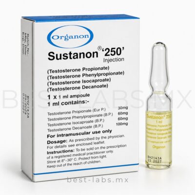 SOSTENON / SUSTANON TRT 250 - Testosterona Solución 250 mg/ml  1 ampolleta de 1 ml /