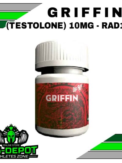 Griffin 10 mg Testolone RAD-140 Dragon Pharma 100 tabletas Big Depot original