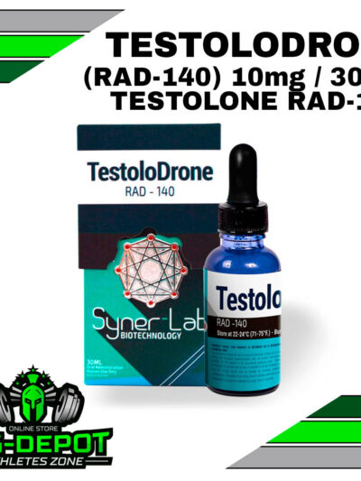 Testolodrone 10 mg rad-140 Synerlab 30 ml frasco Big Depot original