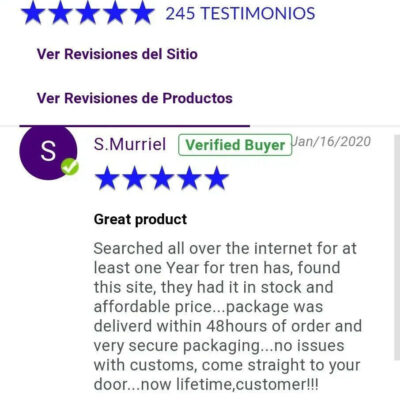 TESTOVIRON - TESTOSTERONE ENANTHATE 350 MG/ML - | ESTEROIDES BRITISH DISPENSARY - esteroide