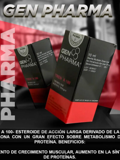TREN A 100 / TRENBOLONE · ACETATE 100MG / GEN PHARMA - esteroides