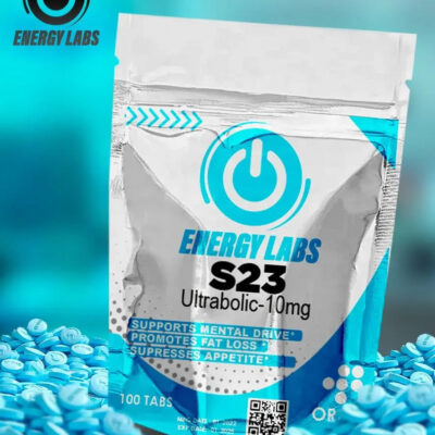 ULTRABOLIC / S-23 10mg / Vascularidad,musculo, bombeo y fuerza / ENERGY LABS - SARMS
