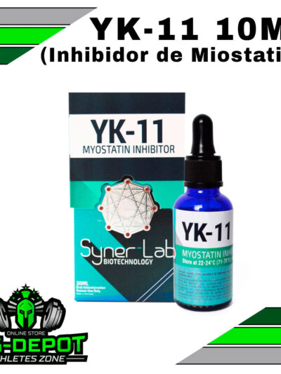 Yk-11 10 mg inhibidor miostatina Synerlab 30 ml frasco Big Depot original