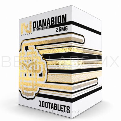 DIANABOL Metandienona  25mg  | 100 tabletas | ZION PHARMA
