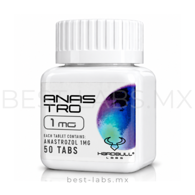 Anastro Anastrozol 1 mg Hardbull Labs México