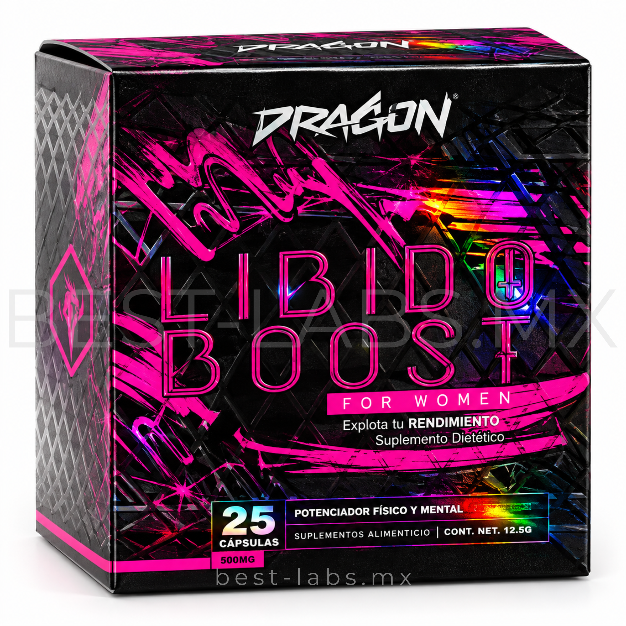 Libido Boost Women 500 mg – Libido y Vitalidad Femenina | Dragon