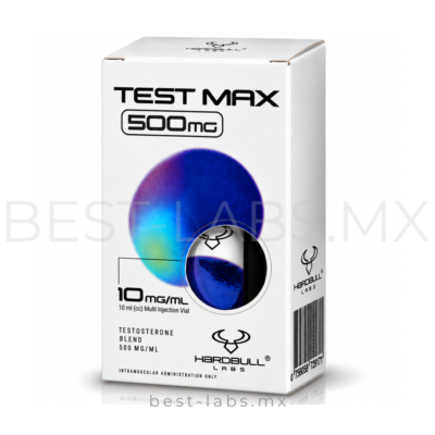 Test Max Mezcla de Testosteronas 500 mg Hardbull Labs México