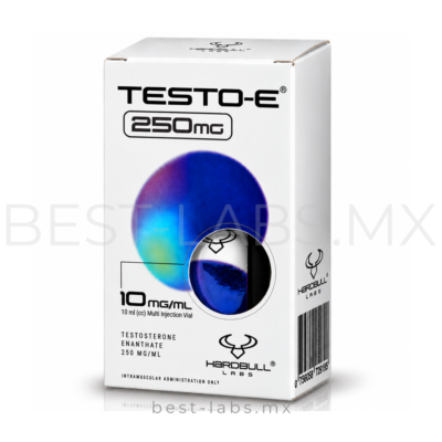 Testo-E Testosterona Enantato 300 mg Hardbull Labs México