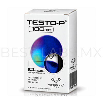 Testo-P Testosterona Propionato 100 mg Hardbull Labs México